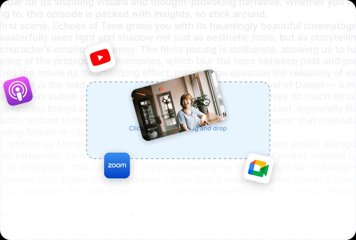 Transcribe audio effortlessly