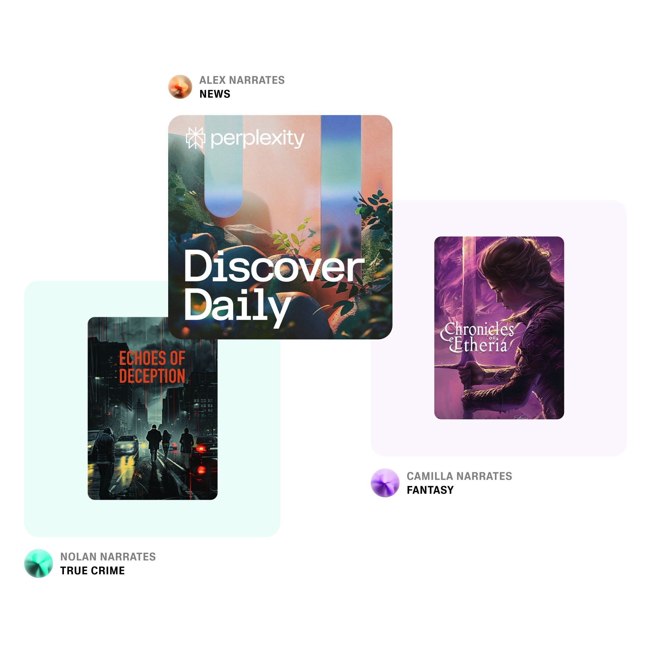 A digital collage of four book covers with author names and genres.