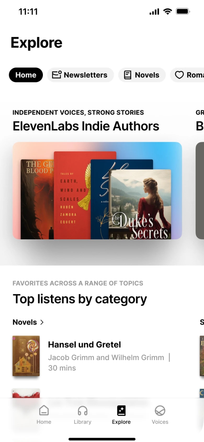 Odkrywaj audiobooki jak nigdy dotąd