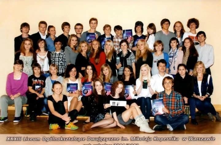 Kopernik 33rd high school class