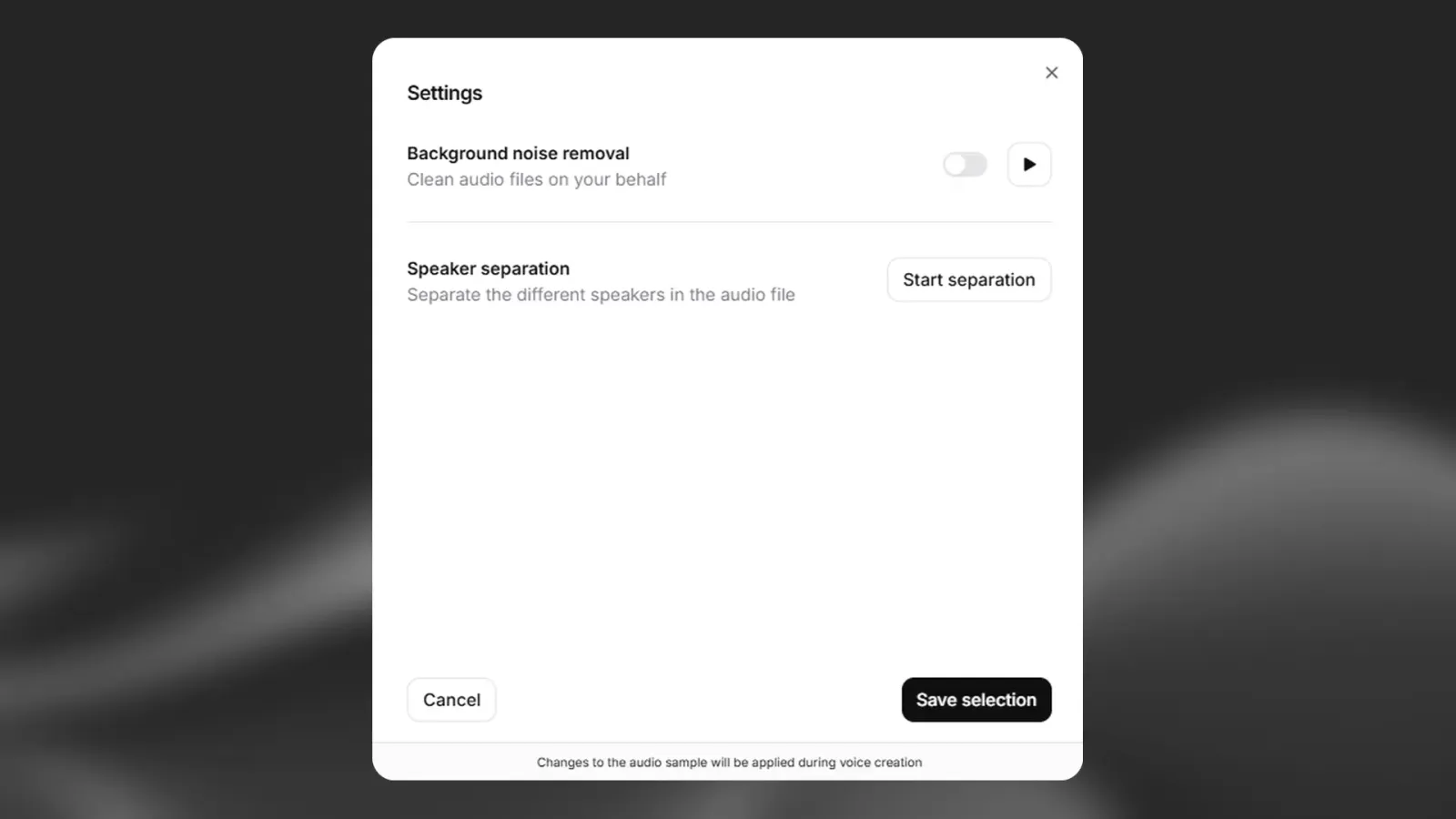 Een nieuwe Professional Voice Clone maken