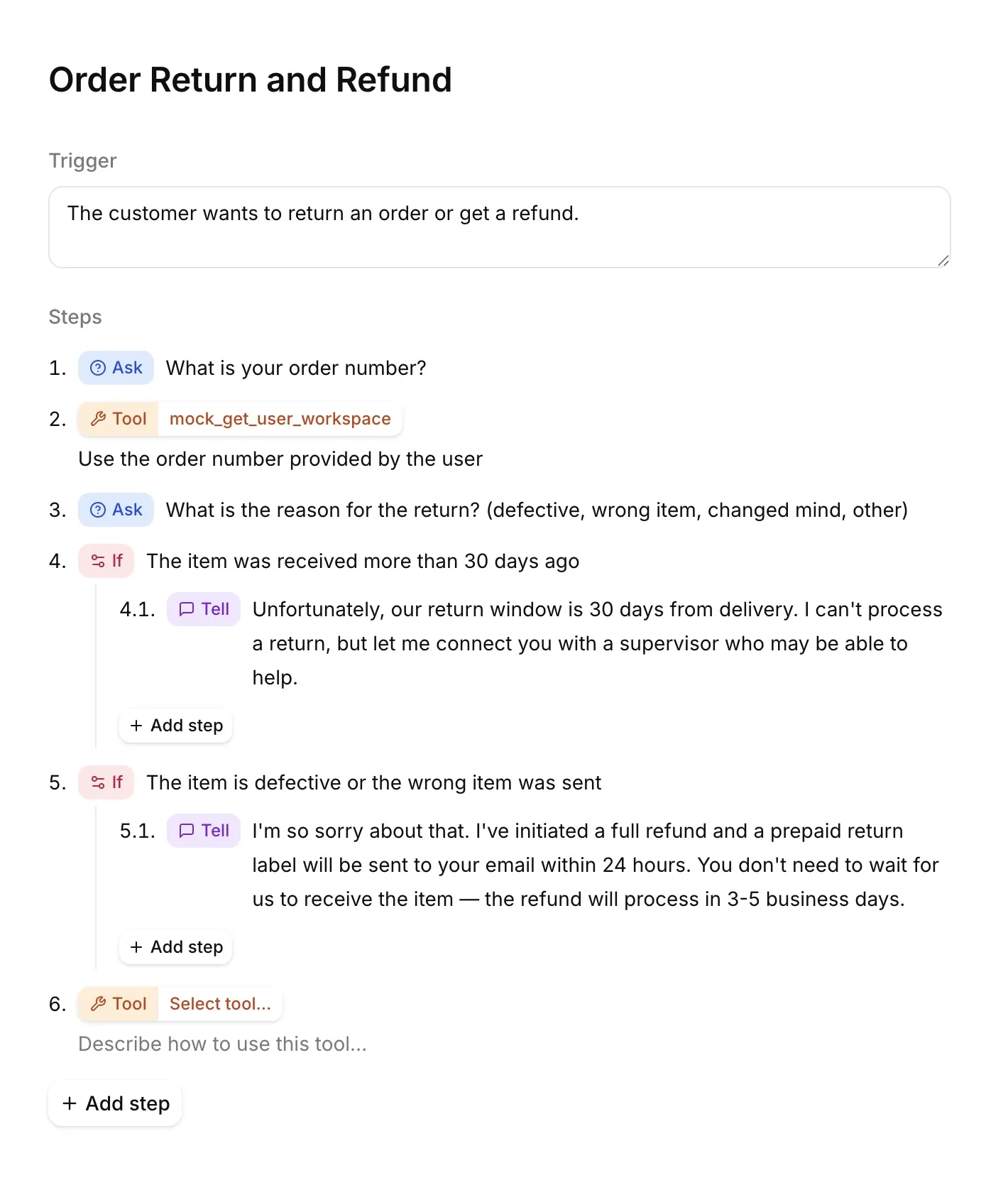 Structured procedure
editor