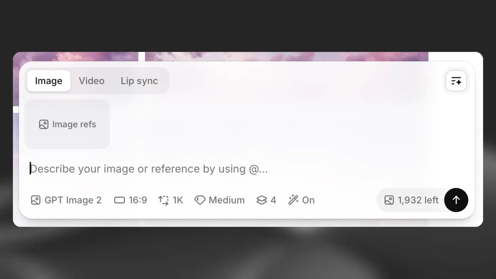 Videopromptinterface